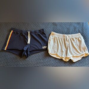 Gap SO shorts xl rainbow stripe